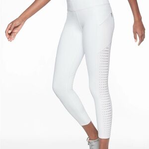Athleta White Women's Laser Cut Contender Tight Size Small